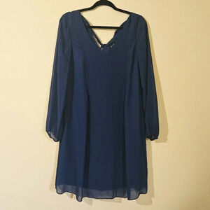 INC Back Bow Shift Dress